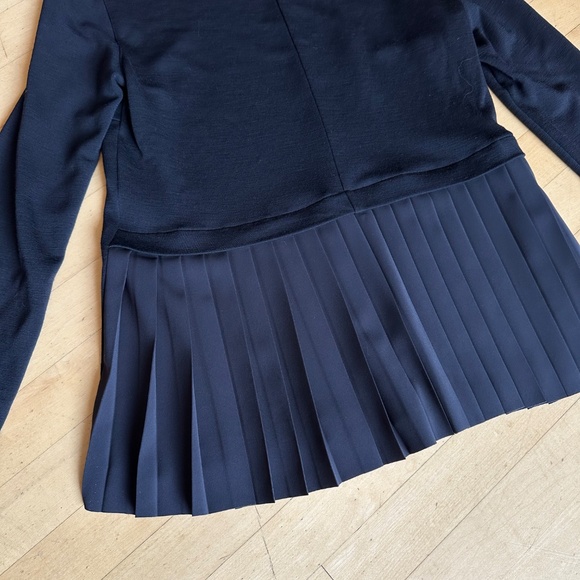 Like New AKRIS punto Black tunic, 6, G1253 - Picture 4 of 4